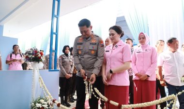 Kapolres Jember Resmikan SPPG di Mayang Dukung Program MBG