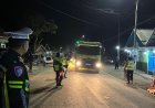 Polres Jember Batasi Kecepatan Kendaraan Berat di Jalur Kasian - Puger
